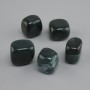 Natural Green Jasper, Tumbled, diameter 22-25×22-24×17-21 mm ± (assorted sizes) (Price per 100 g)