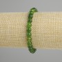 Bracelet Jadeite (Imitation) Smooth Beads, 6mm Diameter, 18cm Length, Stretch