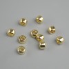 Spacer Insert for Jewelry Findings, 6 mm diameter, hole 3.5 mm ±, pack of 10