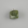 Pendant Totem Jadeite Bar 14×11×11 mm, length approx. 23 mm, assorted sizes