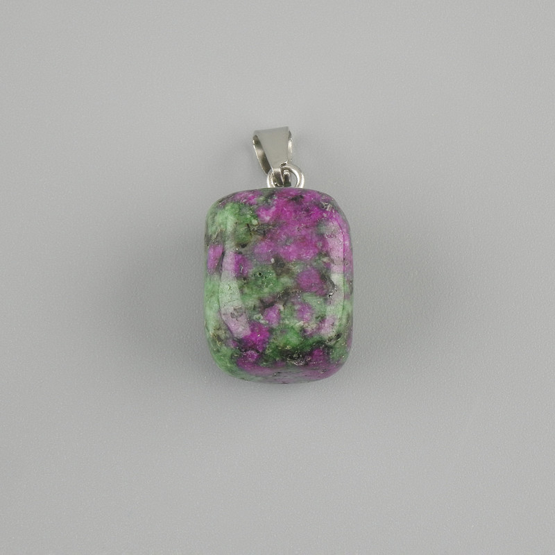 Totem Pendant Zoisite Bar 14×11×11 mm, length ~23 mm, assorted sizes