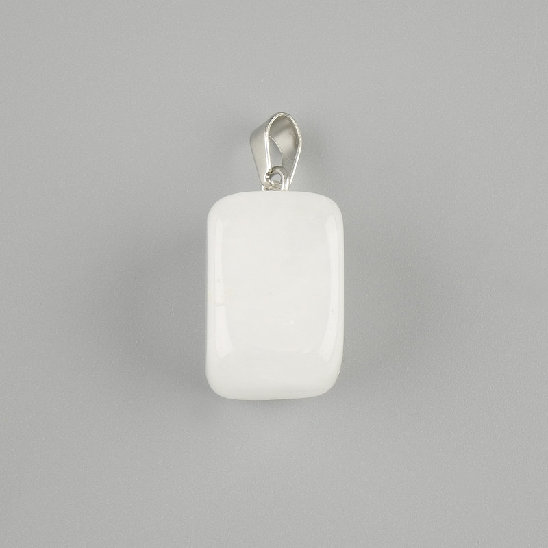 Totem Pendant Rock Crystal Bar 14x11x11 mm, length +/- 23 mm, assorted sizes