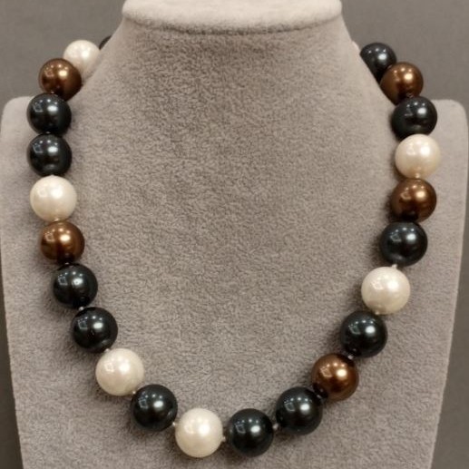 Mallorca Pearl Necklace, 43 cm long ± with clasp