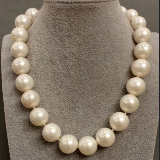 Mallorca Pearl Necklace, 43 cm long ± with clasp