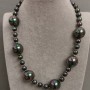 Majorca Pearl Necklace, 45 cm long +/- with clasp