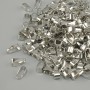 Pendant Bail Holder, 2.5×7 mm, Silver Color, Packaging 17 g ±