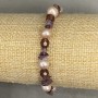 Assortment Bracelet, 18 cm length with toggle clasp