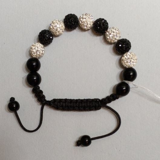 Adjustable drawstring bracelet