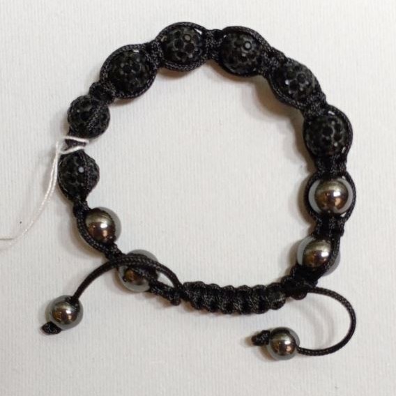 Adjustable drawstring bracelet
