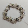 Bracelet Czech Glass, 18 cm length, stretch