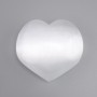 Heart-shaped Selenite Souvenir 70×55×27 mm +/- (assorted sizes) (per piece)