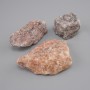 Natural Unpolished Sunstone, diameter 32-67×35-41 mm ± (assorted sizes) (Price per 100 g)