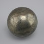 Price per 100 g! Sphere made of natural Pyrite, diameter 50-60 mm ± weight from 240 g+