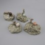 Souvenir 'Prospectors' (Various figures) Pyrite 55-60×40-55 mm ± assorted sizes