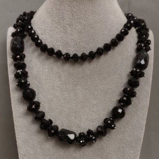 Long Necklace 'Assorted Stones', length 88 cm+