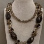 Long necklace with Assorted Stones, 88 cm+