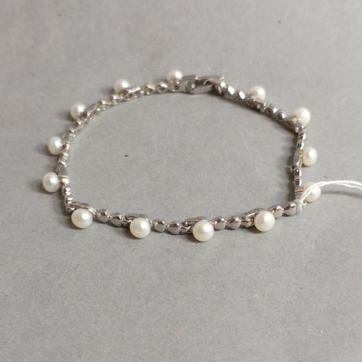 Majorca Pearls Bracelet, length 18 cm+