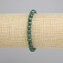 Malachite Smooth Bead Bracelet, diameter 6mm+-, length 18cm+- stretch
