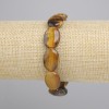 Tiger's Eye Oval Bracelet, diameter 18x13mm+-, length 18cm+- stretch