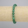 Agate Bracelet polyhedrons, diameter 8x7mm+-, length 18cm+- stretch