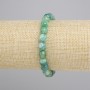 Agate Bracelet faceted bead, diameter 8mm+-, length 18cm+- stretch