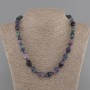 Fluorite Necklace grain 14x10mm+-, length 45cm+- with clasp