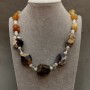Agate Necklace, length 64 cm+