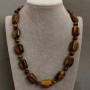 Tiger's Eye Necklace, 47 cm+