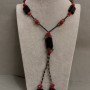 Necklace 'Assorted Stones and Beads', length 70 cm+