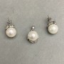 Mallorca Pendant and Stud Earrings Set