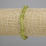 Chrysoprase chip bracelet, 6-7×2-4 mm chips, 18 cm length, stretch