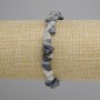 Rutilated Quartz Bracelet – Hair Quartz Chips, Diameter 7-10×1-3 mm ±, Length 18 cm ±, Stretch