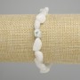 Adularia Tumbled Bracelet, bead diameter 10-12×10-11 mm, length 18 cm ± stretchy