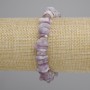 Lepidolite chip bracelet, chips 10-14×3-5 mm, length 18 cm, stretch
