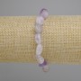 Bracelet Amethyst tumbled 9–11 × 8.5–9 mm, length 18 cm ± stretch