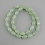 Jadeite Seed Beads, Grain Shape, Diameter 12 mm, 5×8 mm ±, Length 38 cm ±