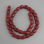 Tourmaline barrel beads, diameter 10.5-11×9 mm, length 38 cm ±