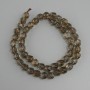 Smoky Quartz Beads, Faceted, 7x7 mm, Length 36 cm ±