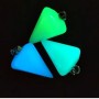 Pendant 'Pendulum' Glow-in-the-dark Blue Onyx 14×22×30± mm