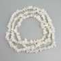 Adularia chip beads, diameter 6-8×3-6 mm, length 78 mm +/- on beading wire