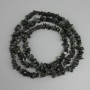 Jadeite Chip Beads, diameter 6–12×2–5 mm, length approx. 80 cm on thread