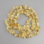 Citrine Chip Beads, 10-19×3-9 mm, 76 cm on thread