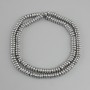 Hematite Rondelle Beads, 5×2 mm, Silver Color, Length 40 cm