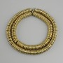 Hematite Rondelle Beads, 8×2 mm, Gold Color, 40 cm Length