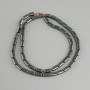 Rectangular Hematite Beads, 8×4 mm, on a Strand, Length 40 m ±