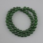 Chrysoprase Beads, Smooth Round, 8 mm Diameter, 38 cm Length on Thread