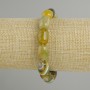 Agate Barrel Bracelet, 14×10 mm diameter, 18 cm length, stretch