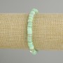 Bracelet with Scapharca shell rondelles, 6×1.5 mm, length 18 cm ± stretch
