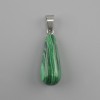 Pendant Malachite Drop 10x26x36mm+