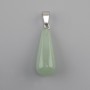 Pendant 'Drop' Jade 10x26x36 mm+